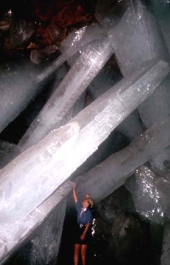 Biggest crystals on earth