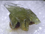 cristalli di ludlamite (Bolivia)