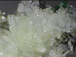 Aragonite, aggregato di cristalli