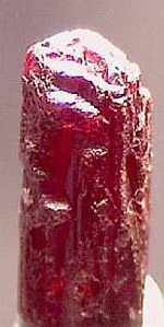 Proustite, bel cristallo rosso ciliegia